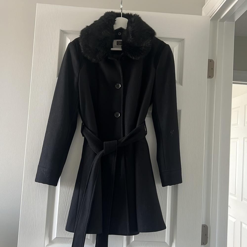 Black coat